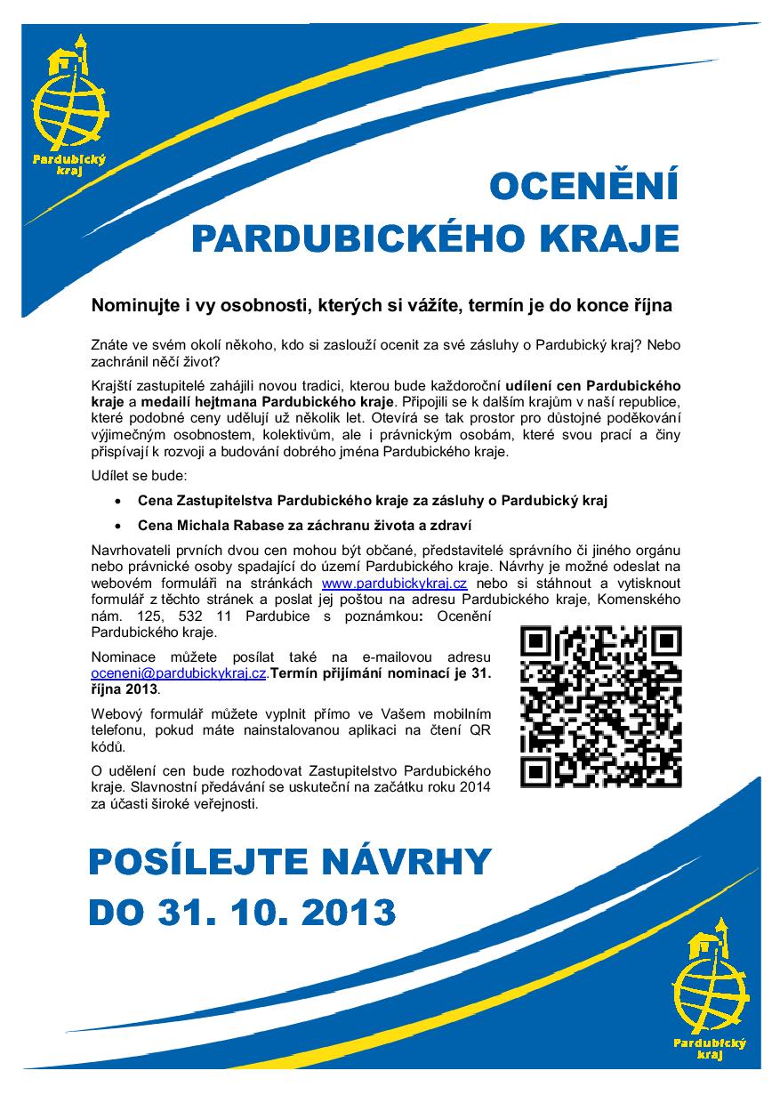 Ceny Pardubického kraje